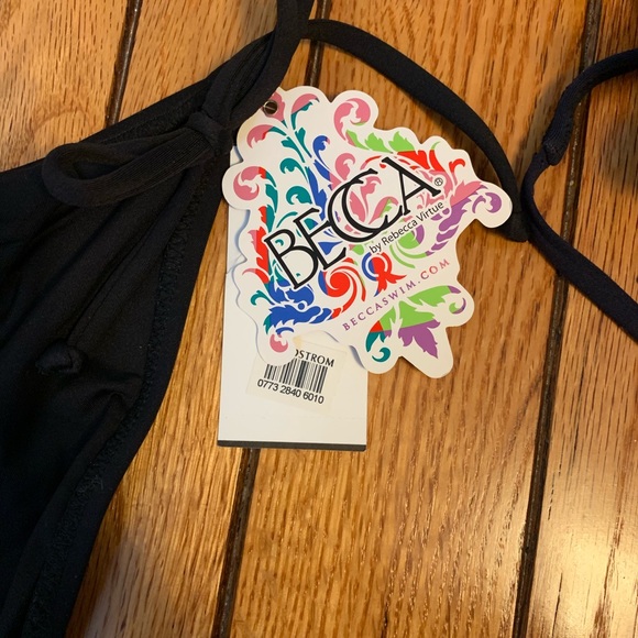 BECCA black bikini bottoms - Picture 2 of 4